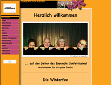 Tablet Screenshot of confettissimo.de